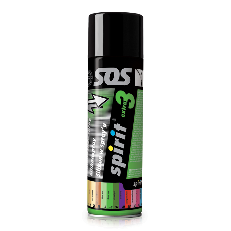 Spirit -] - SPIRIT 3 EXTRA - spray 500 ml - Silicone spray (higher density)  - Product